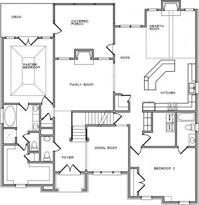 Home Plan - Main Level