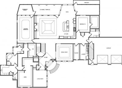 Home Plan - Main Level