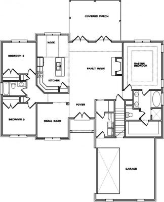 Home Plan - Main Level