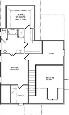 Home Plan - Second Level