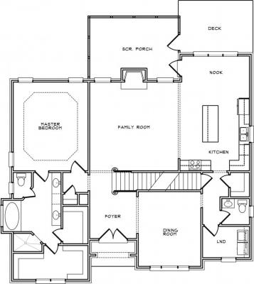 Home Plan - Main Level