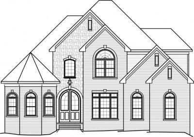 Home Plan - Front View