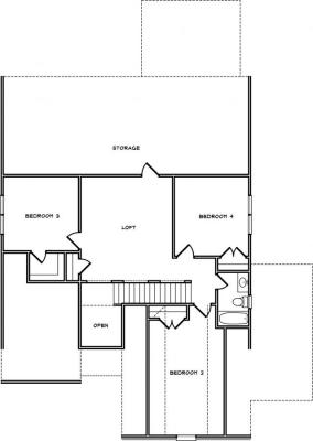 Home Plan - Second Level