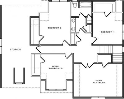 Home Plan - Second Level