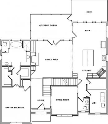 Home Plan - Main Level