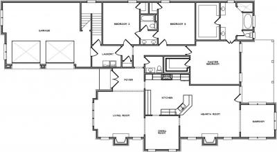 Home Plan - Main Level