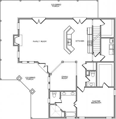 Home Plan - Main Level