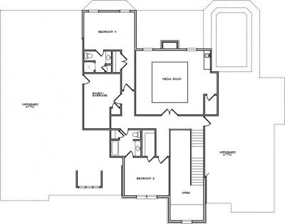 Home Plan - Second Level