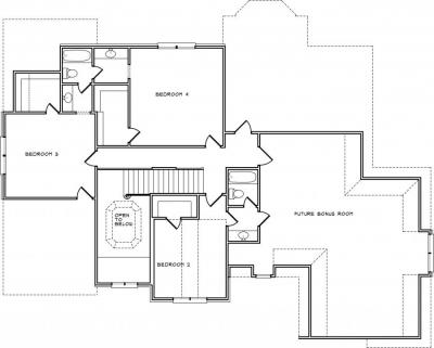 Home Plan - Second Level