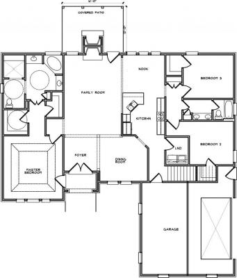 Home Plan - Main Level