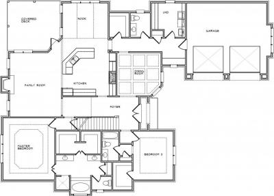 Home Plan - Main Level