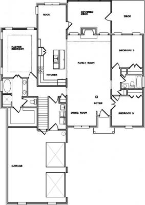 Home Plan - Main Level