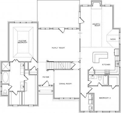 Home Plan - Main Level