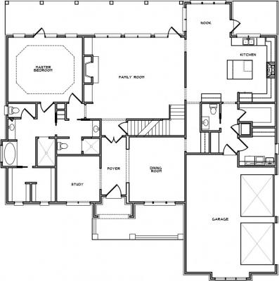 Home Plan - Main Level