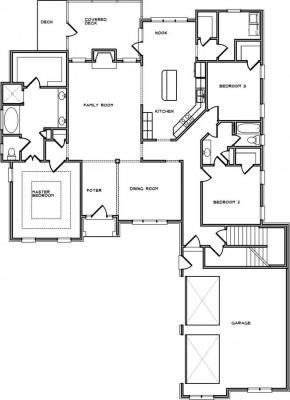 Home Plan - Main Level