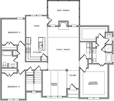 Home Plan - Main Level