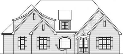 Home Plan - Front View