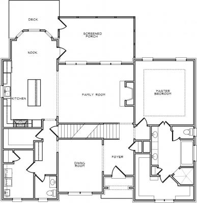 Home Plan - Main Level