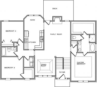 Home Plan - Main Level