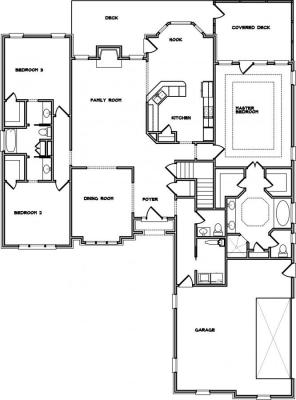 Home Plan - Main Level