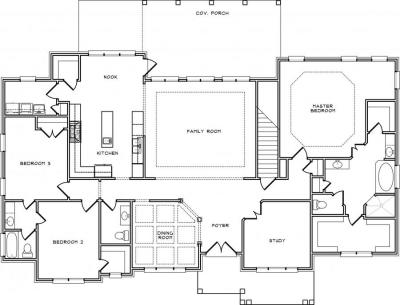 Home Plan - Main Level