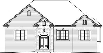 Home Plan - Front View