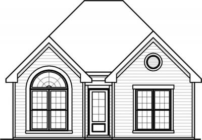 Home Plan - Front View