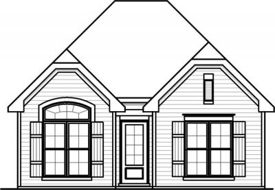 Home Plan - Front View