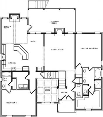 Home Plan - Main Level