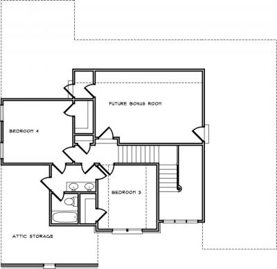 Home Plan - Second Level