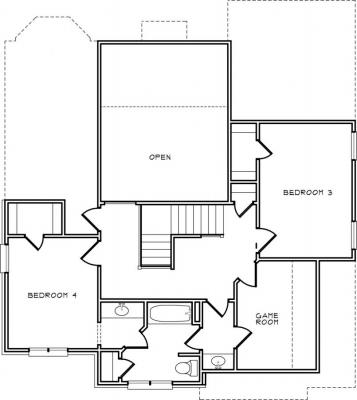 Home Plan - Second Level