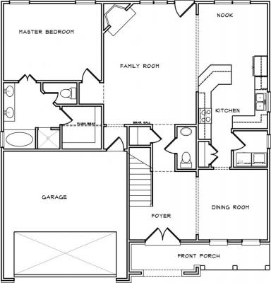 Home Plan - Main Level