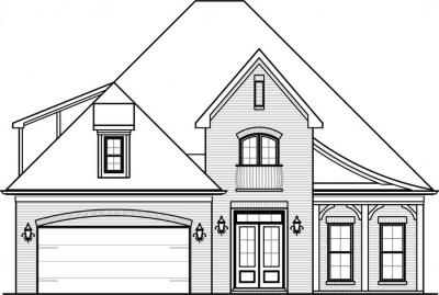 Home Plan - Front View