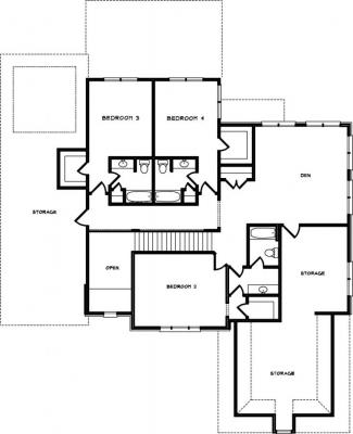 Home Plan - Second Level