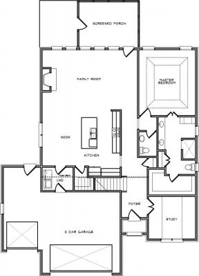 Home Plan - Main Level