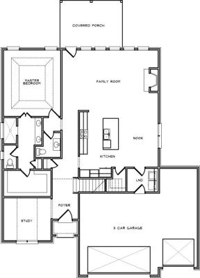 Home Plan - Main Level