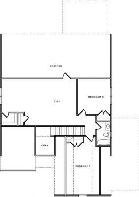 Home Plan - Second Level