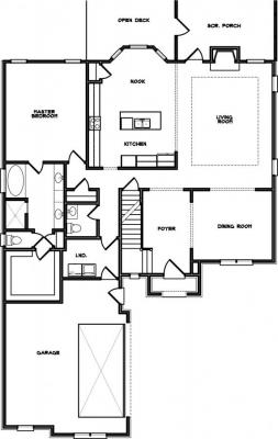 Home Plan - Main Level