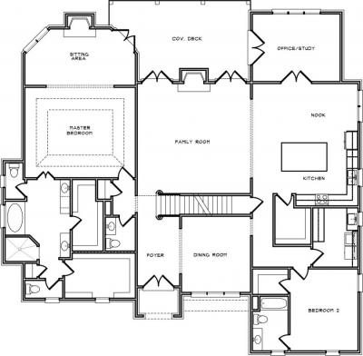 Home Plan - Main Level