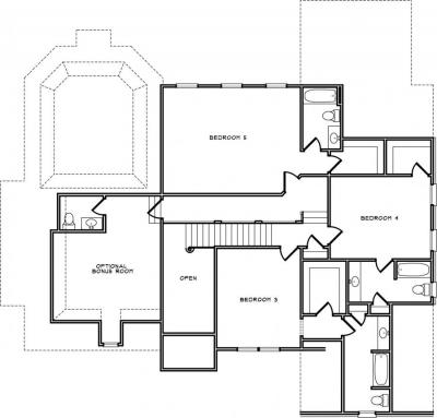 Home Plan - Second Level