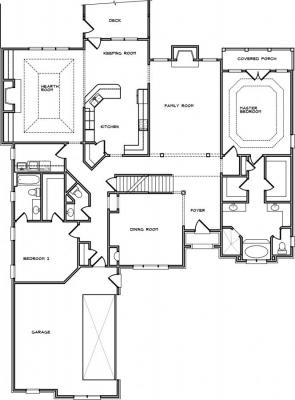 Home Plan - Main Level