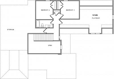 Home Plan - Second Level