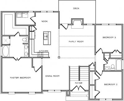 Home Plan - Main Level