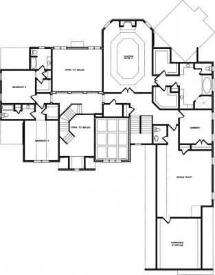 Home Plan - Second Level