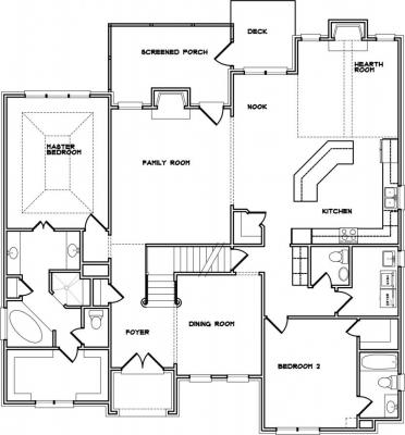 Home Plan - Main Level