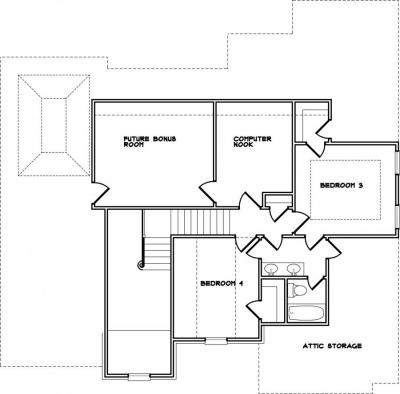 Home Plan - Second Level