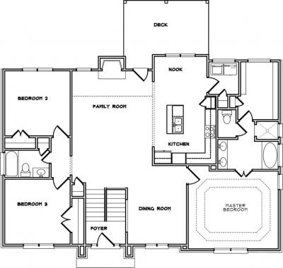 Home Plan - Main Level