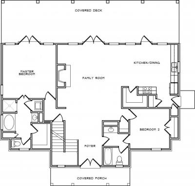 Home Plan - Main Level