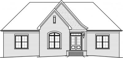 Home Plan - Front View