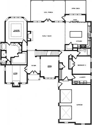 Home Plan - Main Level